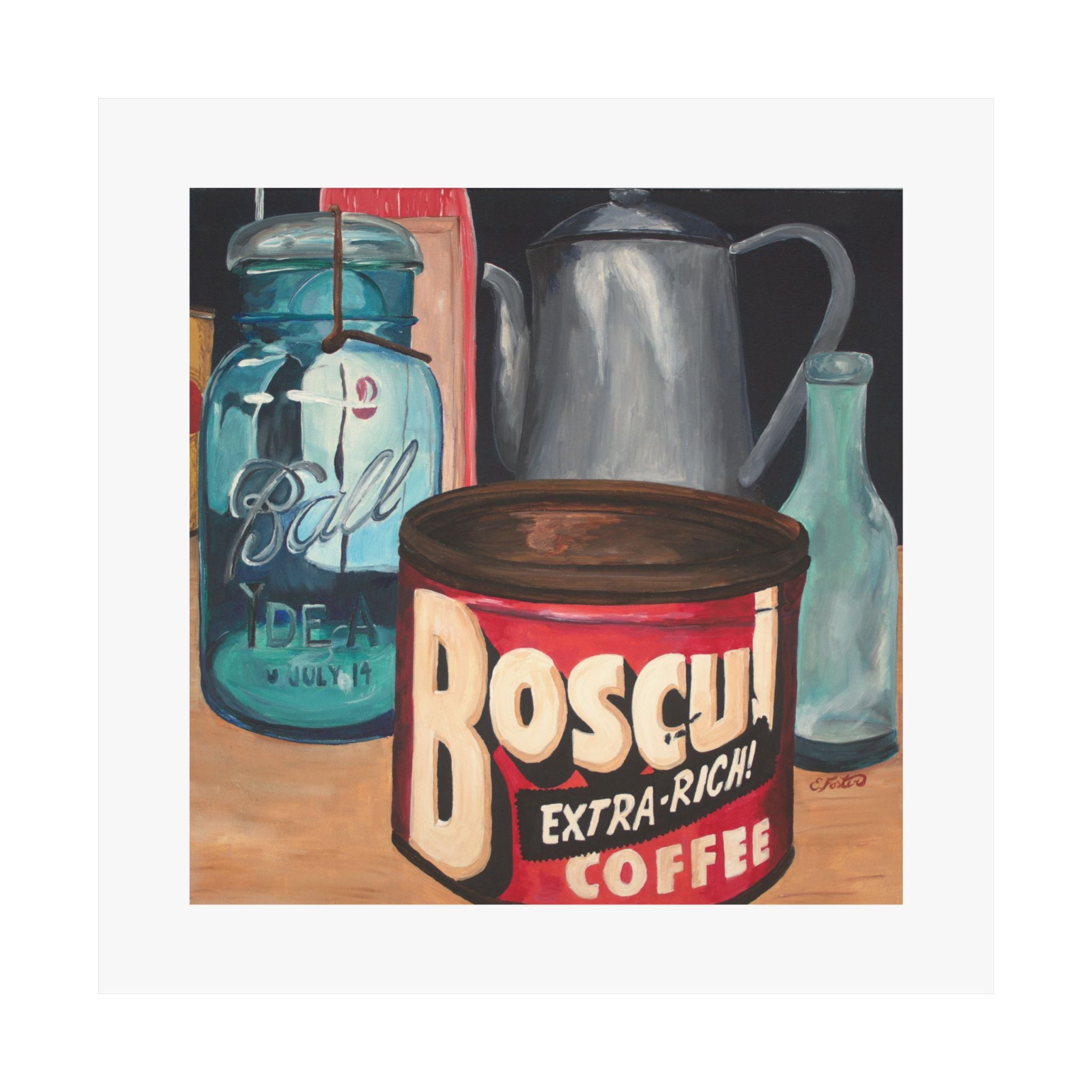 Coffee for Two Print