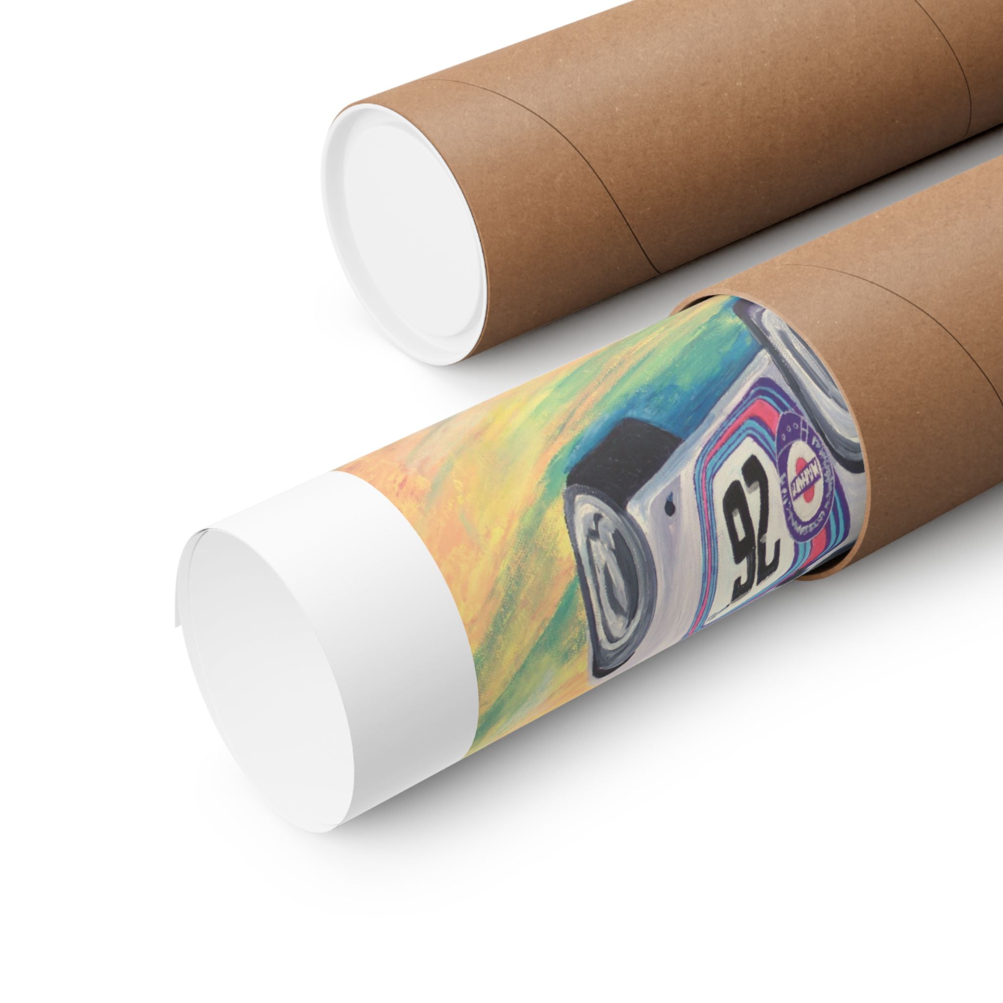 Go Fast — Porsche 26 Matte Horizontal Print