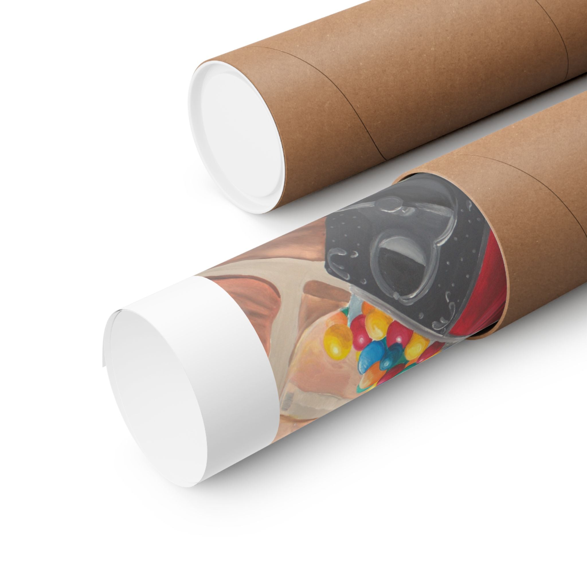 Retro Candy Machine Poster