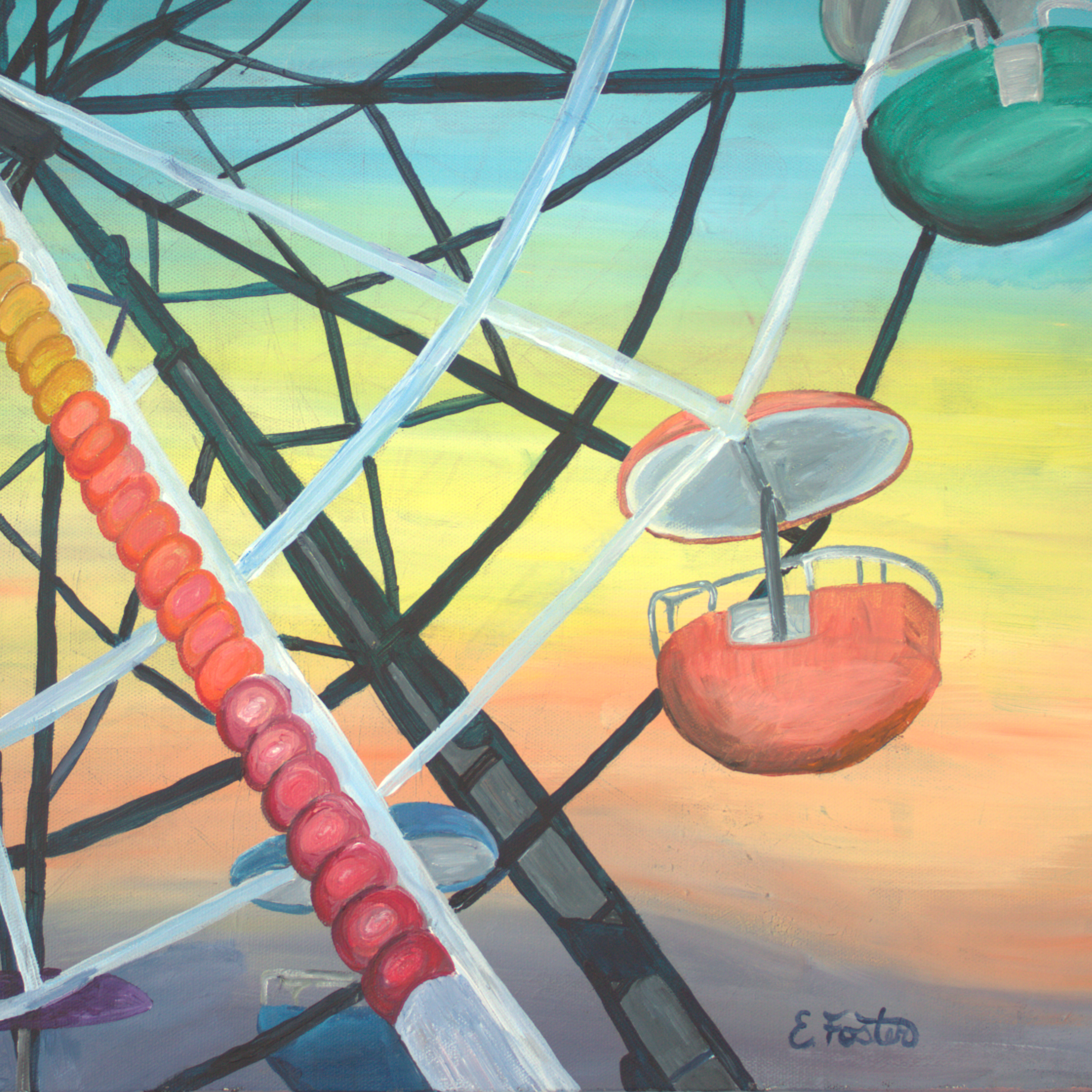 Rainbow Ferris Wheel